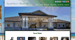 Desktop Screenshot of emeraldcoastfuneralhome.com